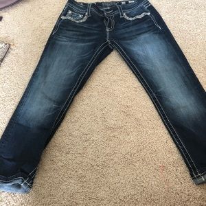 Miss Me Crop Jeans